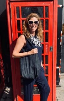 Denim Reversible Tote Bag
