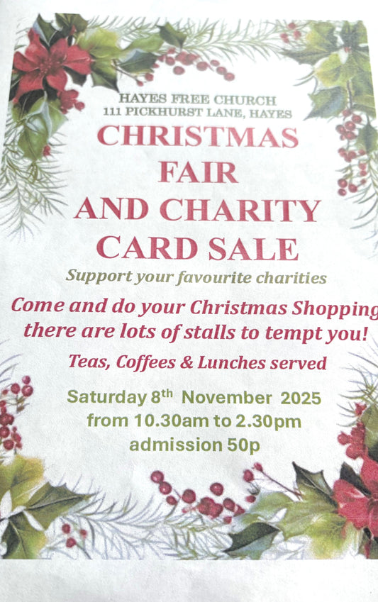 Christmas Fair and Charity Card Sale