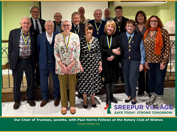 Rotary Club of Widnes hears about life at Sreepur Village