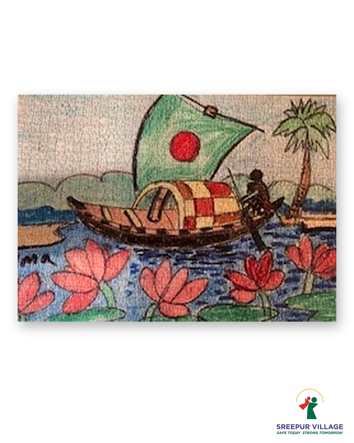 Bangladesh River Scene Jigsaw Puzzle