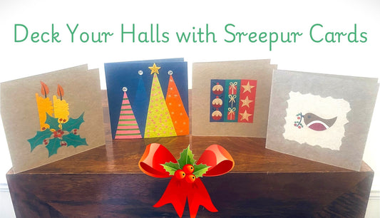 Handmade Seasonal Cards - Buy one pack of 12 and receive the 2nd pack half price