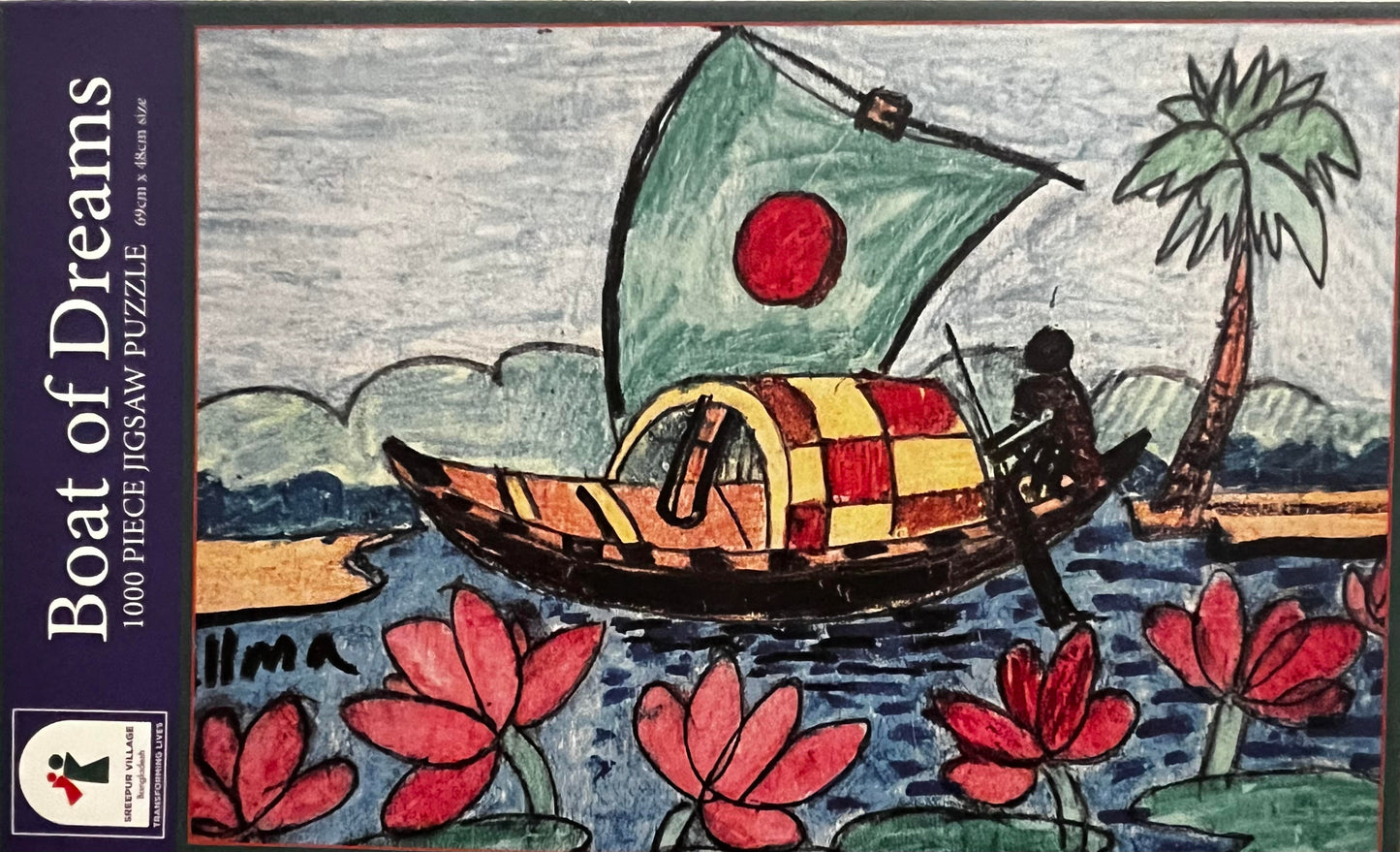 Bangladesh River Scene Jigsaw Puzzle